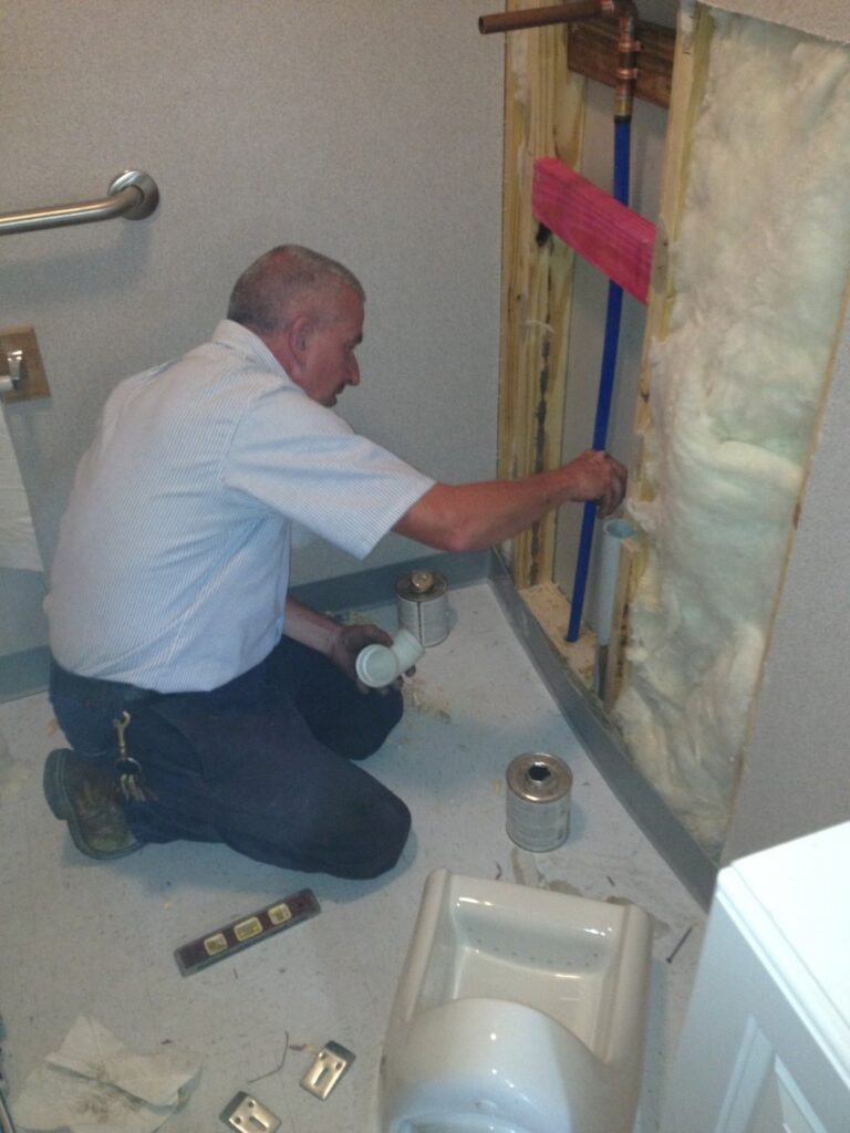 Professional leak repair