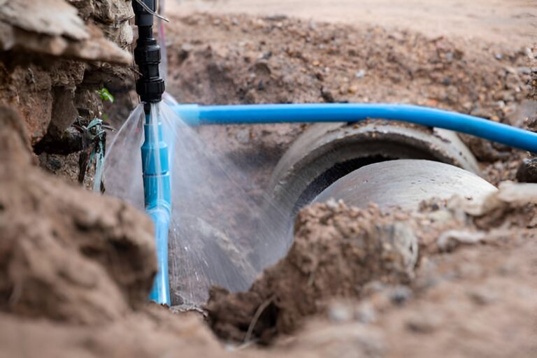 Damaged water line. Leak repair in Prichard