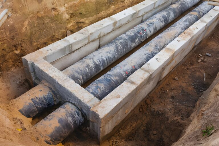 Sewer line repair in Prichard