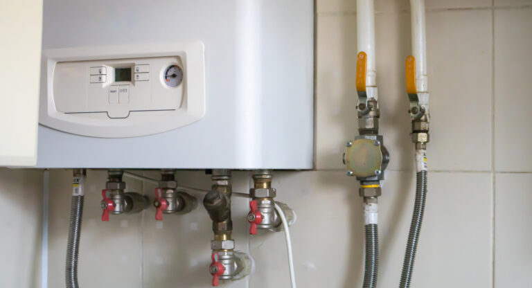 Tankless water heater installation